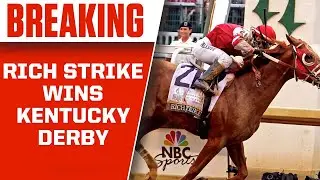 BREAKING: Rich Strike Wins 148th Running Of The Kentucky Derby | CBS Sports HQ