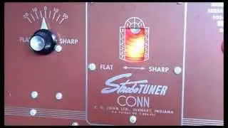 Conn Strobotuner ST 8 Vacuum Tube Strobo Tuner