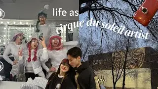 an artist life at cirque du soleil | a work day, time to say bye n bit of minneapolis