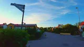 Walking tour in Svartb&auml;cken Uppsala [ 4K ] Ultra HD