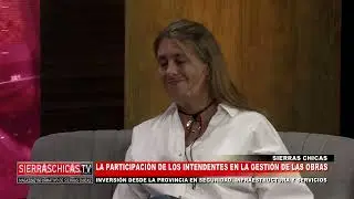 Luciana Presas y las obras en Sierras Chicas