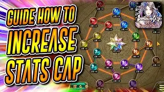HOW TO INCREASE STATS CAP (HIDDEN DOJO 5TH, FINAL ISLE 450k SCORE) ROMANCING SAGA RE UNIVERSE