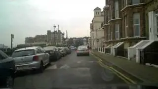 Driving through Broadstairs Kent, Home of Charles Dickens