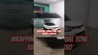 WRAPPING TWO TONE SUZUKI S PRESSO.#stickers #decalstickers #branding #wrapping #stickermobil #short