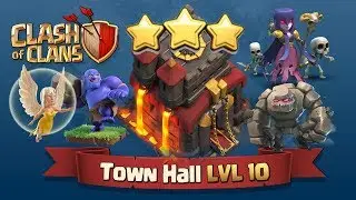 Clash of Clans Best Th10 3 Stars Attack Strategy 2018