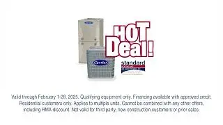 FREE FURNACE FEBRUARY with Standard Heating and Air Conditioning
