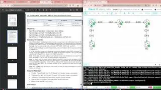 16.1.3 Lab - Configure Route Redistribution Within the Same Interior Gateway Protocol