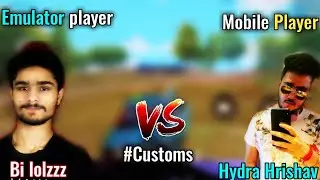 Lolzzz gaming vs hydra hrishav fight in elite custom pubg mobile | bi clan vs hydra clan