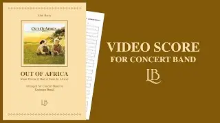 Out Of Africa - Main Theme (I Had A Farm In Africa) (J. Barry) - arranged by Lorenzo Bocci