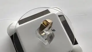 JBR Solid 10K Yellow Gold Oval Tiger's Eye Men's Ring