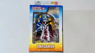 Bandai Shokugan Digimon Shodo Omegamon Figure Review