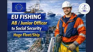 EU Fishing AB / Junior Officer to Social Security Huge Fleet/Ship to Embark 1438