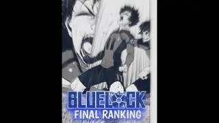 FINAL RANKING OF BLUE LOCK 🔥 #anime #bluelock #jjk #sololeveling