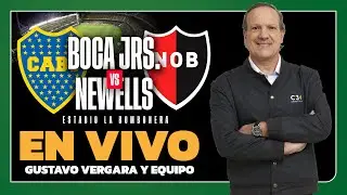 🔴 EN VIVO BOCA vs. NEWELL´S | APERTURA | FECHA 3 | Relatos de GUSTAVO VERGARA | Cadena 3