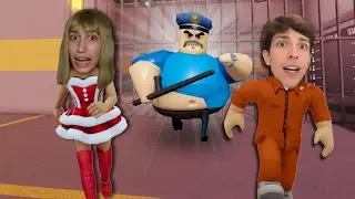 TENTAMOS ESCAPAR DA PRISÃO DO BARRY NO MODO HARD😱😭 | Roblox