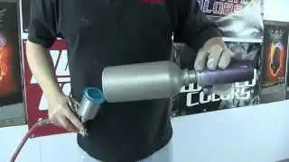 Как распылять краски Auto Air поверх герметиков Autoborne, часть 3