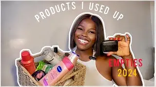 Products I used up| EMPTIES 2024: Skincare, Bodycare,  Perfumes, Content tools #empties #affordable