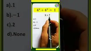 Math riddle that tests your skills. #magicmathstricks #mathematics #exponents #learnmath #choice