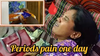 Yoga periods🩸 one day 😢😢 Women are very powerful👍👍 பாவம் யோகா ரொம்ப கஷ்டப்படுறா😢😢 #ramyoga
