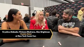 NYCC Interview: Krystina Alabado, Vivienne Medrano, and Alex Brightman