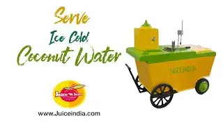 Тележка для продажи кокосовой воды | Тележка для продажи кокосовой воды | CocoExpress