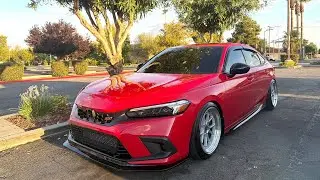 Driving My Modded 2022 Honda Civic Si FE1