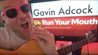 Run Your Mouth - Gavin Adcock Guitar Tutorial (Beginner Lesson!)