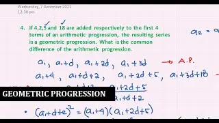 GEOMETRIC PROGRESSION | Algebra | Engineering Mathematics | Filipino Tutorial