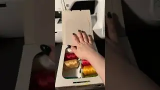 ASMR BOX THREAD sounds & colorful textures 📦 #asmrfashionlab #asmr #asmrsounds #asmrbox #scratch