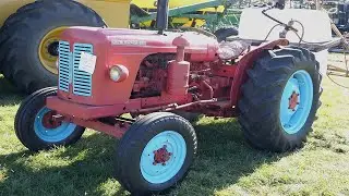 1958 David Brown 900 Tractor at the 2024 Wheat and Wheels Rally