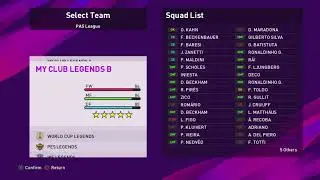 (PS4) PES 2020 My Classic Teams 5.0