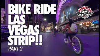First Saturday Ride Las Vegas Strip Bike Ride | Custom Cruiser Bikes (Part 2)