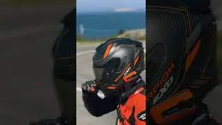 THE BEST TRAVEL HELMET I ever owned. The EXO-1400 EVO (II) CARBON #carbonhelmet #motorcycle #ktm
