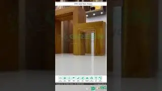 Green Plastwood WPC Solid Door Frames | By SNG Eco India