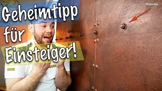 Kupfer-Wandgestaltung f&uuml;r Einsteiger 😱 Industrie Look REVIEW