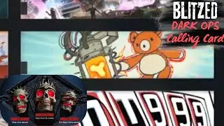 BLITZED DARK OPS Calling Card FULL RUN - COD BO7 Zombie