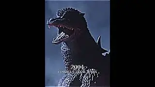 Evolution of Godzilla (1954 - 2024) #shorts #viral