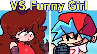 Friday Night Funkin' VS Funny Girl but 17bucks style | GF/Girlfriend | boing thaehan cover (FNF Mod)