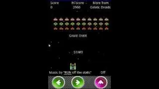 Galatic Attack, Free android game from Galatic Droids