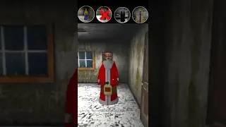 santa granny, ciber granny, Minion granny and Sponggrannywrong❌ write✅clip @Love.kush_gaming13🙏