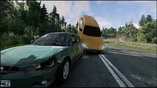 CRAZY HIGHSPEED Crashes BeamNG Drive #20 Stupid driver