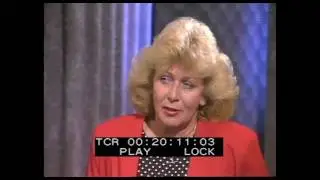 ACA - Jana Wendt interviews Noeline Donaher, Sylvania Waters (Nine network, c.1992)