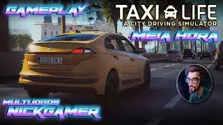 🎮 TESTANDO Taxi Life: A City Driving Simulator #pcgaming #retrogaming  😎✌🏾