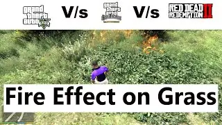 WELCOME TO THE ULTIMATE GRASS FIRE EFFECTS TEST! 🔥