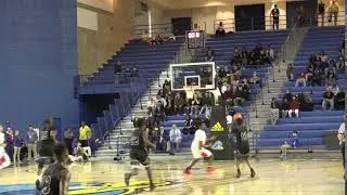 Sussex tech Khalil Bolden Buzzer beater 3 at the end of the Third DIAA Quarter Finals