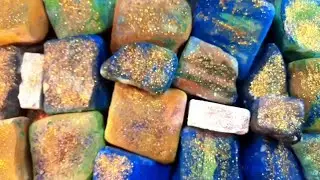 Extreme dusty crispy soft Jumbo chalk | ASMR | Oddly Satisfying | Gym chalk edit 