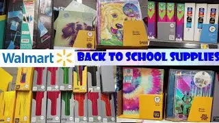 WALMART BACK TO SCHOOL SUPPLIES SHOPPING 2021 | Back to school 2021 | walkthrough | shopping 2021