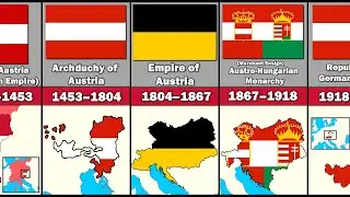 Evolution of Austria's Flag and Territory