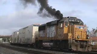 Union Pacific Oxnard Local engine failure in the yard and Santa Paula run 2-11-26
