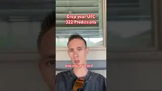 Drop your UFC 322 Predictions #islammakhachev #jackdellamaddalena #fyp #foryou #ufc
